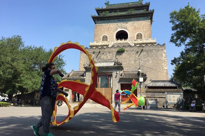 3-Hour Private Hutong Walking Tour with Drum Show at Drum Tower and Tea Tasting - Yinding Bridge and the view along the water