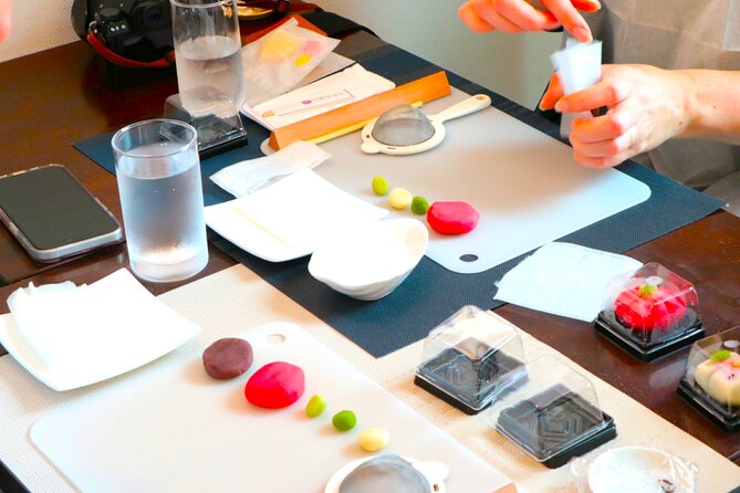 A perfect Japanese experience: Tea Ceremony and Mochi Forming - Shaping seasonal nerikiri from mochi flour