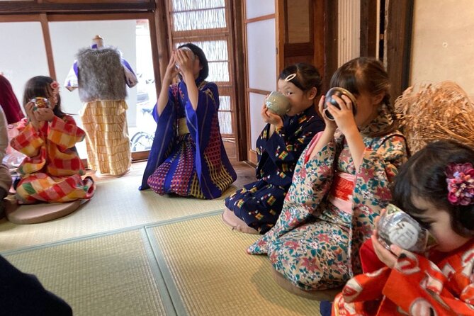 A Unique Antique Kimono and Tea ceremony Experience in English - Watching and making matcha