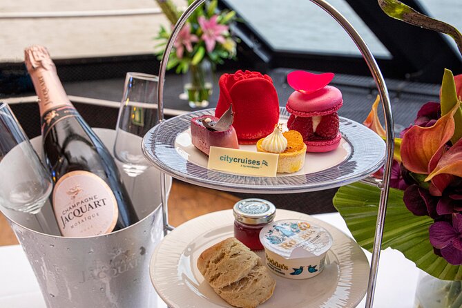 Afternoon Tea River Cruise on the Thames - The Globe, the London Eye, and Westminster