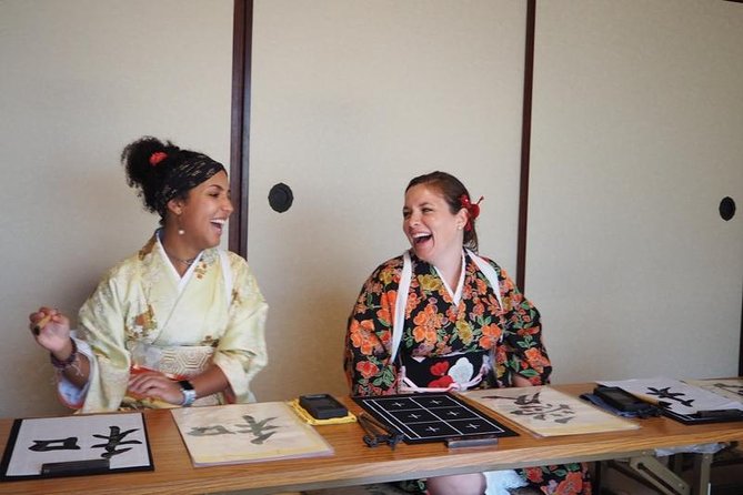An Amazing set of Cultural experience: Kimono, Tea Ceremony and Calligraphy - Key details to know before booking