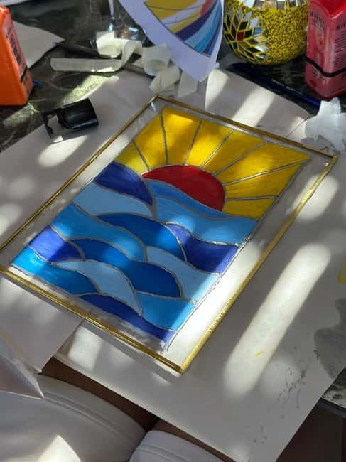 Antalya: Frame Glass Painting Workshop with Turkish Tea - A Creative Stop Near Antalya’s Old Town