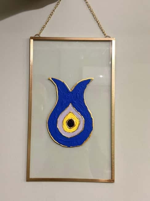 Antalya: Frame Glass Painting Workshop with Turkish Tea - Tea, Turkish Delight, and a Quiet Two Hours