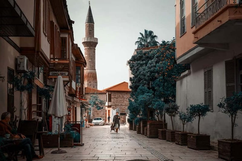 Antalya: Old Town Walking Tour with Turkish Tea and Baklava - The Clock Tower and old defenses