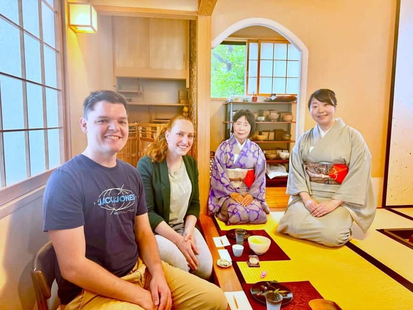 At an Antique Shop, Tea Ceremony and Japanese Sweets Forming - What the $57 Price Covers