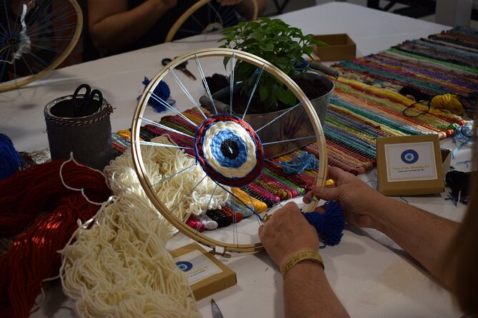 Athens: Evil Eye Weaving Workshop with Greek Tea - What you take home
