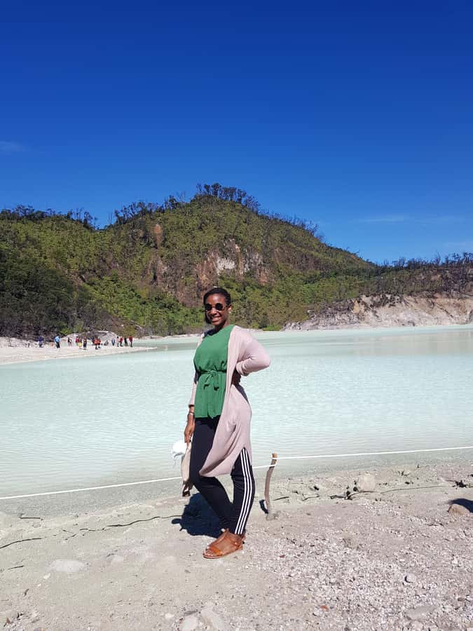 Bandung: Volcano Crater, Onsen Hot Springs, Mud Bath & Tea - Rengganis Ciwidey: hot water and volcanic mud