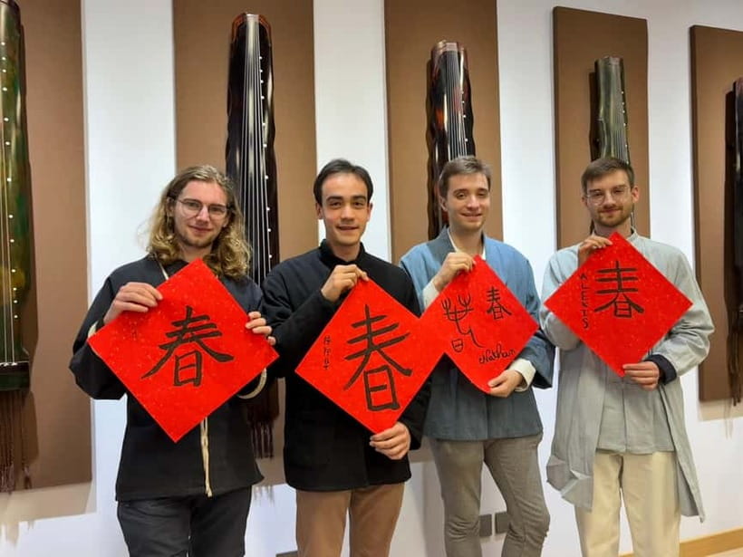 Beijing Hands-On Culture Tour: Tea, Instrument, Calligraphy - Brush, ink, and your own Chinese characters