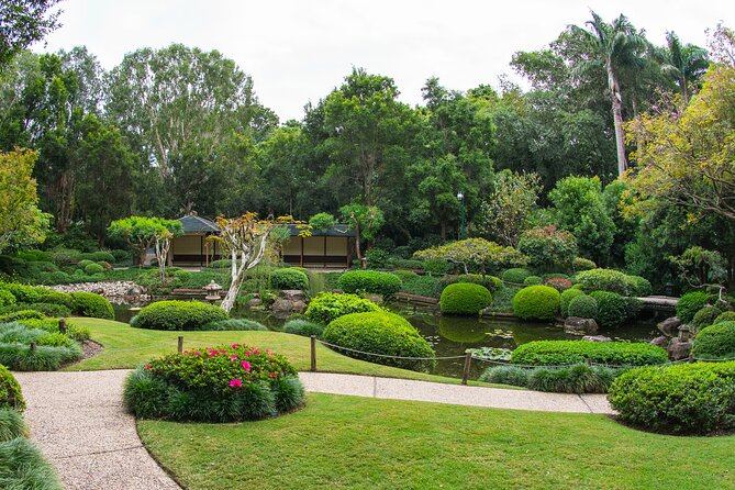 Brisbane Bus Tour: Max 10 people | Half Day | Morning tea inc. - Slowing down at New Farm Park