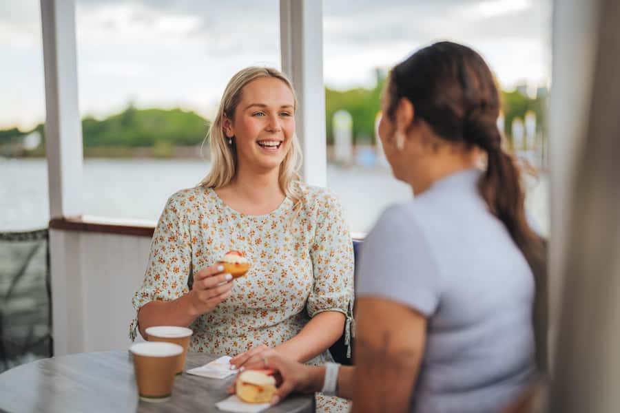 Brisbane: Morning Sightseeing Cruise: 10:30am-12pm (90min) - Morning tea with tea, coffee, and scones