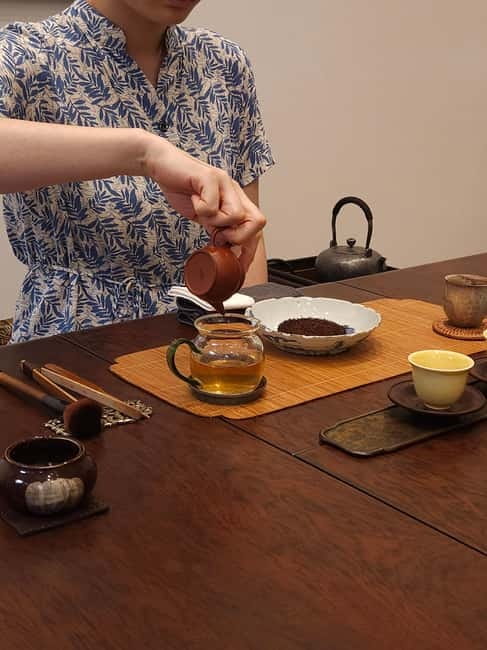 Busan: Join a Tea Ceremony & Create a Calligraphy Memento - Three seasonal teas, not just a quick tasting