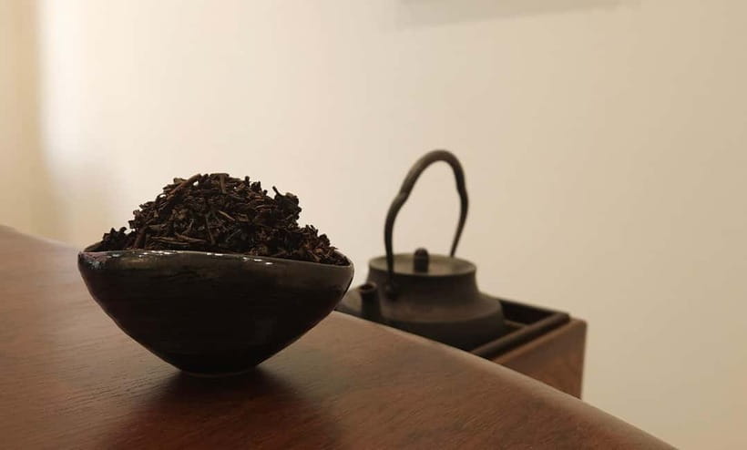 Busan: Join a Tea Ceremony & Create a Calligraphy Memento - Vintage teaware gives the ceremony its character