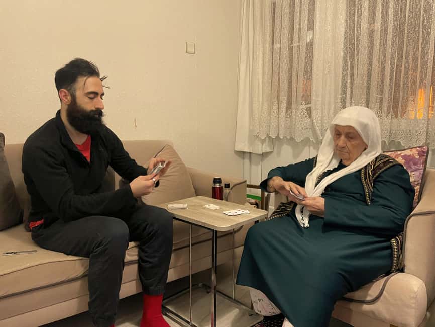 Card Game and Afternoon Turkish Tea with Local Grandma - Who will enjoy this most