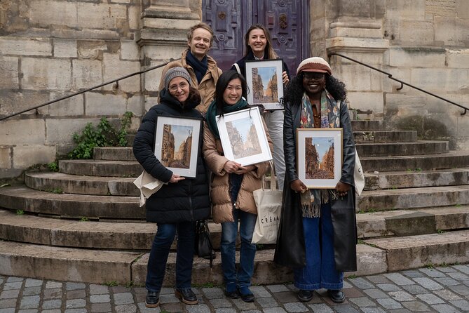 Cinematic Watercolor Workshop and Tea Experience at Boma Café - Eglise de Saint-Etienne-du-Mont and the film connection