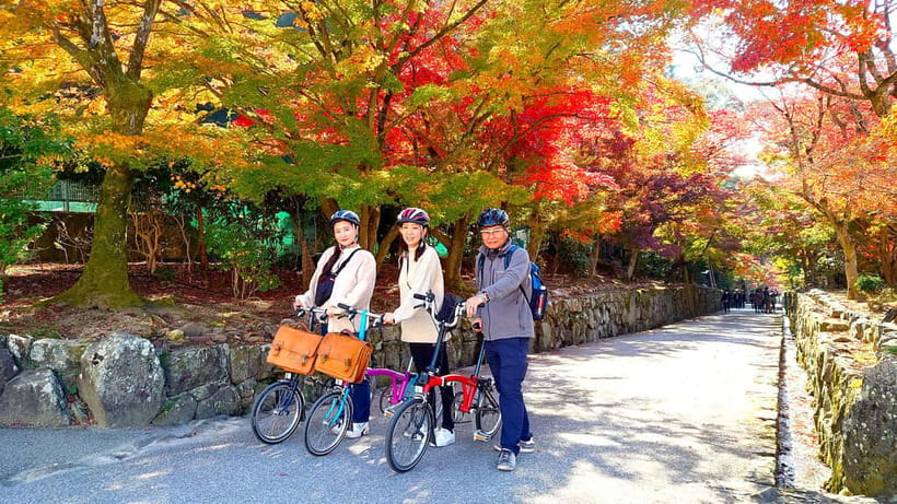 Cycling Tour at Uji's Matcha Green Tea Fields and Heritage - Meeting at the tea-jar post outside JR Uji Station