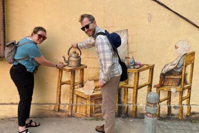 Delhi Street Art Walk in Lodhi Art District with Chai & Food