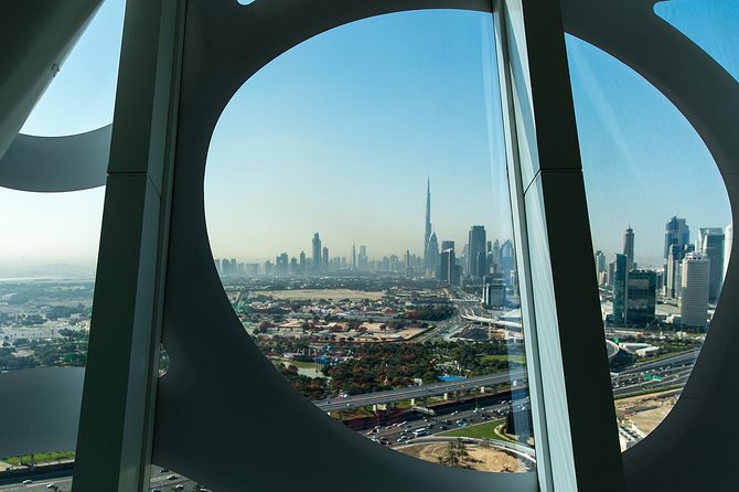 Dubai Frame with the Afternoon Tea at Burj Al Arab with transfers - Afternoon tea beneath Burj Al Arab’s atrium