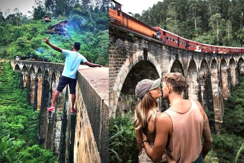 Ella: 9 Arches Bridge, Little Adam's Peak, Tea Factory - Little Adam’s Peak gives you Ella’s big view