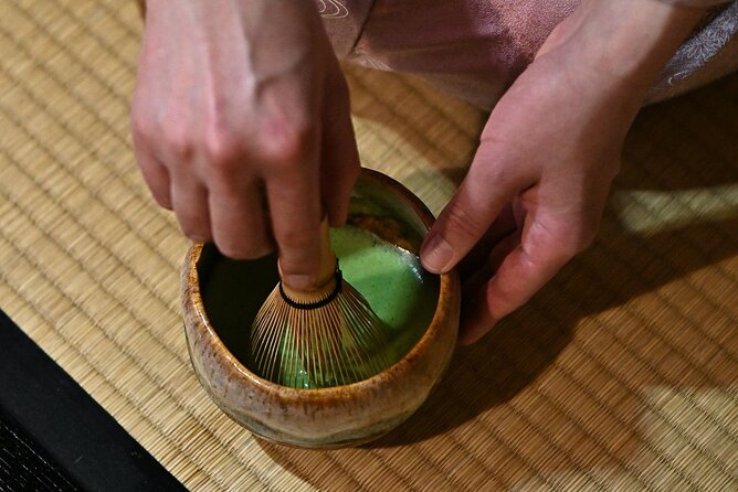 Experience a tea ceremony in an authentic tearoom, in Kyoto! - Entering through the garden into old Kyoto