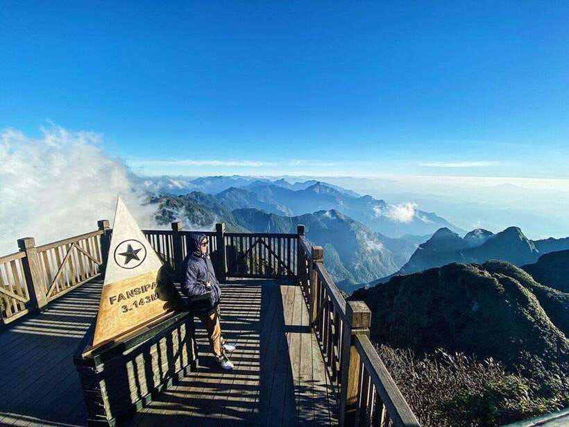 From Hanoi: 2-Days Sapa Trek Lao Chai/Cat Cat, Fansipan Peak - Fansipan at 3,143 meters