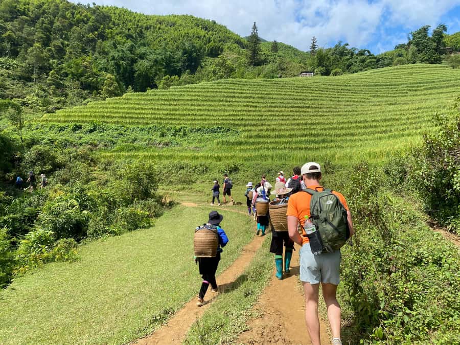 From Sapa: Y Linh Ho, Lao Chai & Ta Van Trek Day Tour - Lao Chai and Black H’mong village life