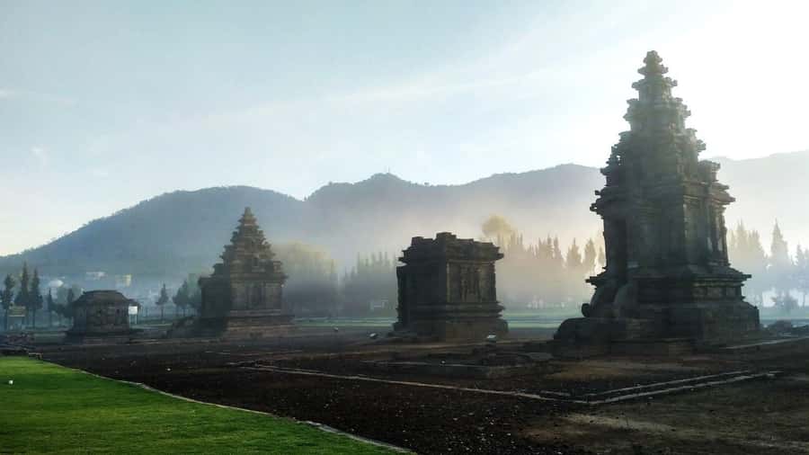 From Yogyakarta: Dieng Tour, Golden Sunrise & Tea Plantation - Sikidang Crater and its sulfurous air