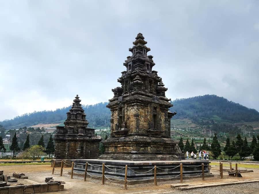 From Yogyakarta: Dieng Tour, Golden Sunrise & Tea Plantation - Breakfast and local Dieng food