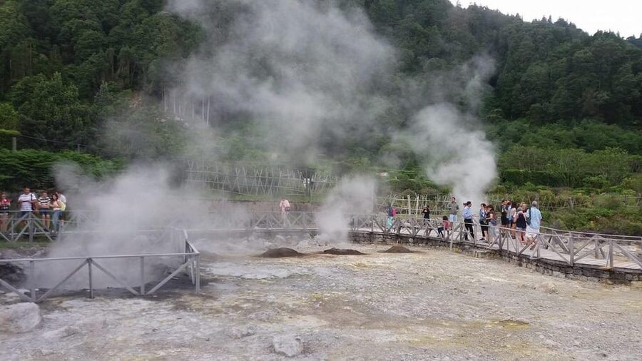 Full day Furnas | Hotsprings | Thermal Baths | Tea Factory - Terra Nostra Park and the extra-cost thermal bath