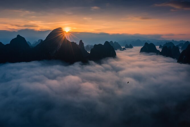 Full-day Tour: Spectacular Sunrise, Tea Plantation & Sunset - Tea picking by the Li River