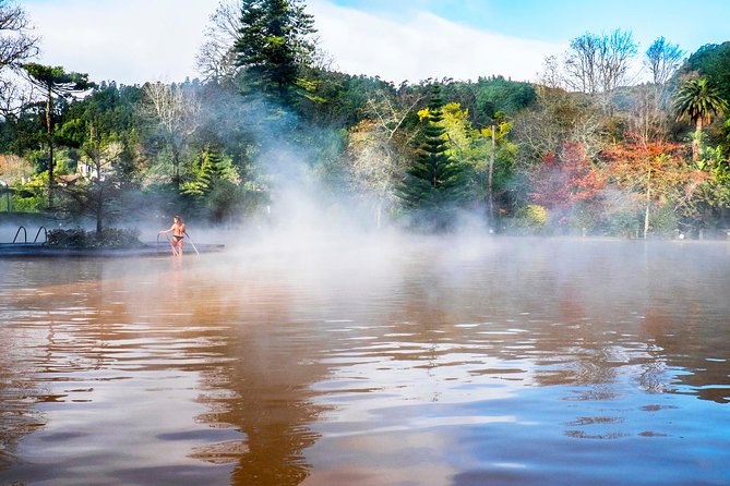 Furnas Volcano, Lake, Geysers, Tea Plantation and Terra Nostra - Terra Nostra and the thermal pool
