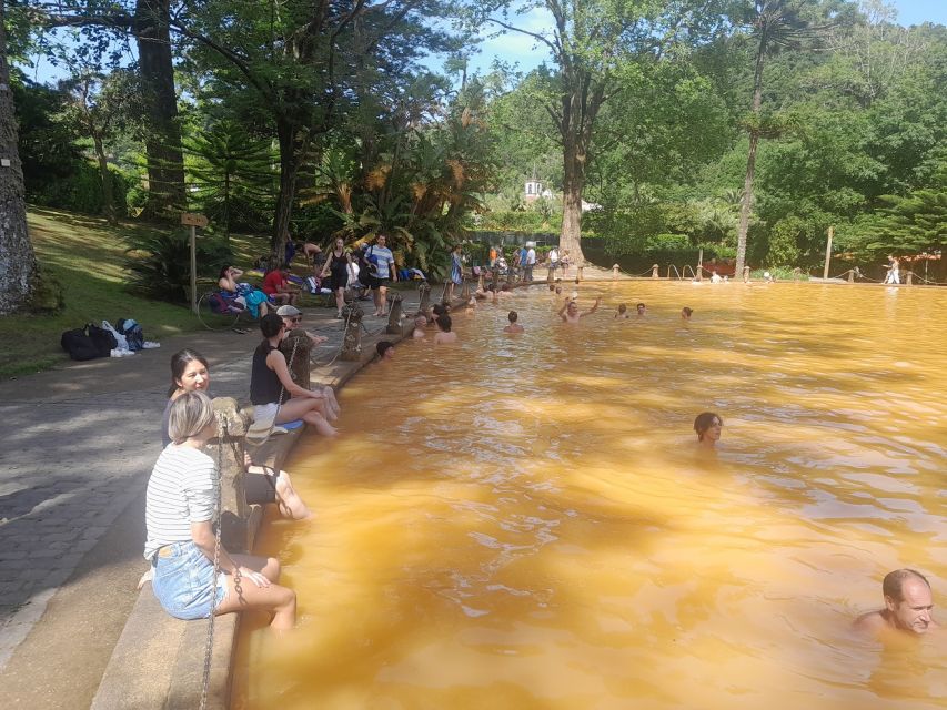 Furnas: Volcano Wonders, Tea Plantation & Waterfall Tour - Thermal bathing at Terra Nostra