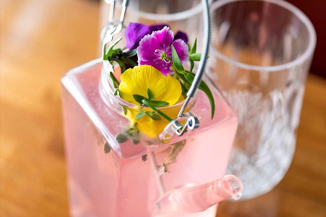 Glasgow Gin Tea Experience - The food: warm scones, sandwiches, and petit fours