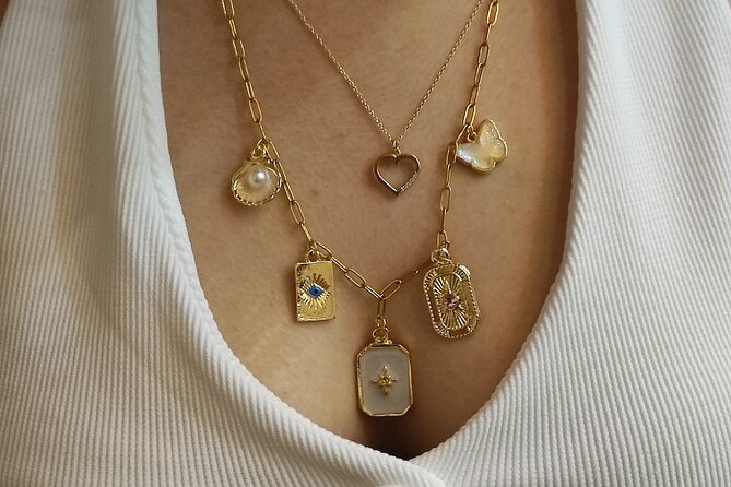 Handmade Charm Jewelry Workshop in Galata with Turkish Tea - Choosing between minimalist and Ottoman-inspired designs