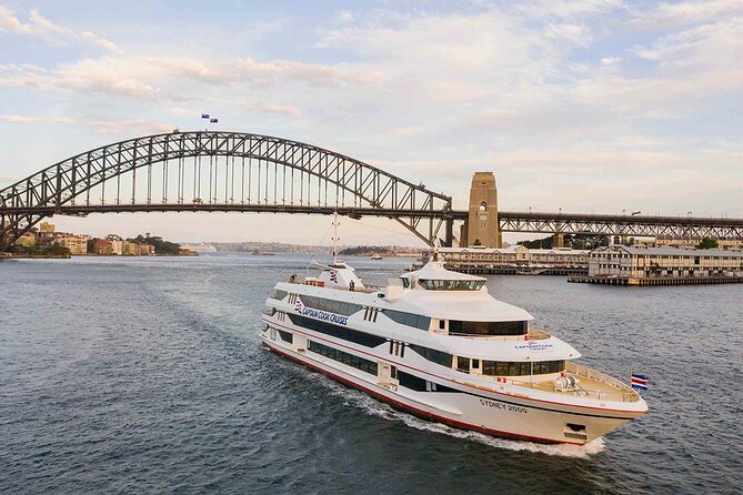 High Tea Cruise on Sydney Harbour - Sydney Opera House and the city skyline