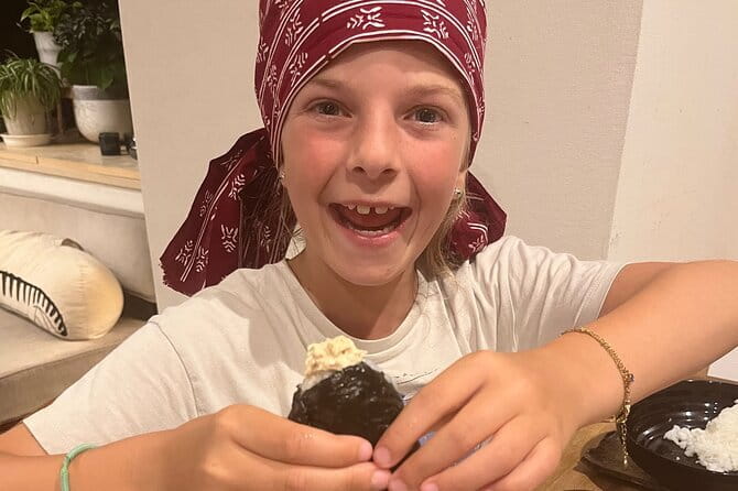 Home Made Onigiri and Matcha Cooking Class in Hiroshima - The small group changes the feel