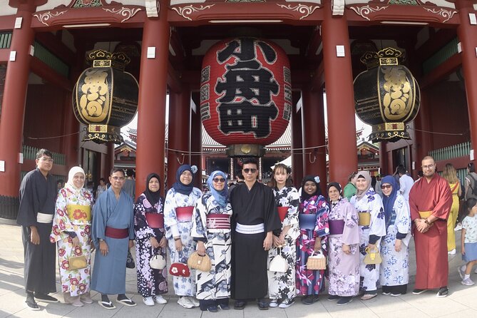 Kimono rental in Asakusa Tokyo - How the experience works for families