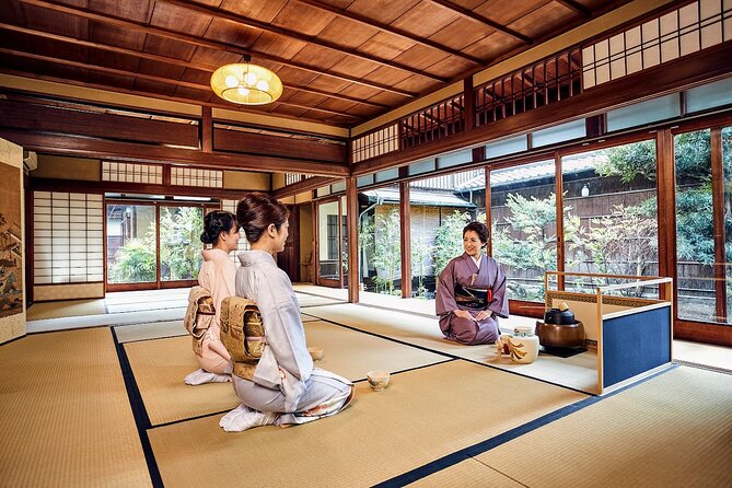 Kimono Tea Ceremony at Kyoto Maikoya, Karasuma Shijo - Tea, snacks, and the role of hospitality