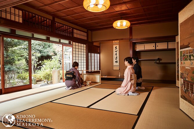 Kimono Tea Ceremony at Kyoto Maikoya, NISHIKI - Price and what you receive for $65.66