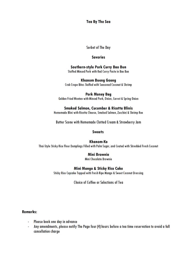 Koh Samui: The Page Afternoon Tea at The Library - Key points to know before booking
