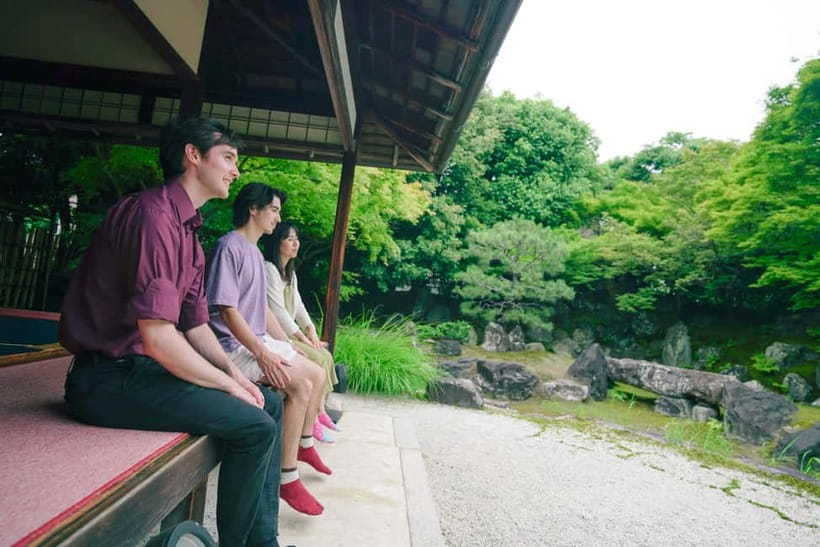 Kyoto Gion Tea ceremony & Wabi-sabi Walking Tour - Tea bowls, paintings, and the meaning of wabi-sabi