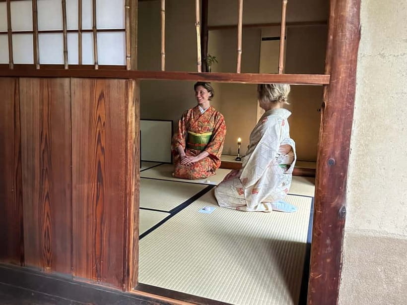 Kyoto: Kimono and Tea Ceremony Experience at Cultural Asset - Group Session or Private Visit