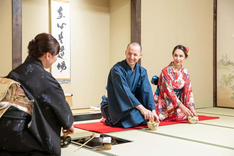 Kyoto: Kimono Tea Ceremony with Matcha and Sweet - Learning the four ideas behind the ritual