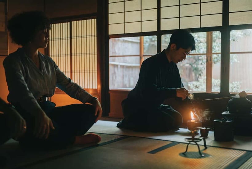 Kyoto: Mindful Tea Ceremony in 100-Year-Old Teahouse - Entering Oboro and leaving the city behind