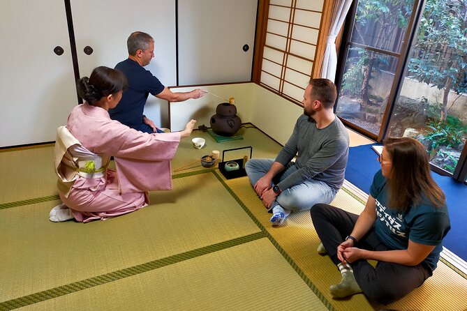 Kyoto near Fushimiinari Wagashi making&Small Group Tea Ceremony - What happens inside the tea room