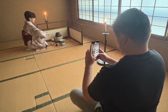 Kyoto Private Tea Ceremony at a Japanese Inns - Watching a traditional tea ceremony