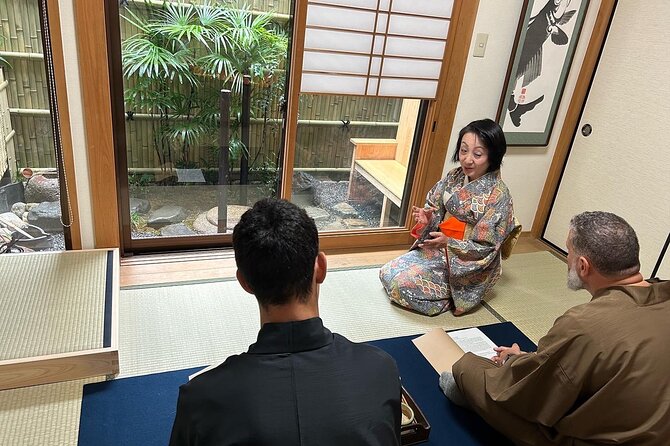 Kyoto Private Tea Ceremony with Tea Master at Home - Preparing your own bowl with a bamboo whisk