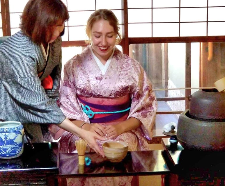 Kyoto: Table-Style Tea Ceremony at a Kyo-Machiya - Calligraphy, Flowers, and Personal Keepsakes