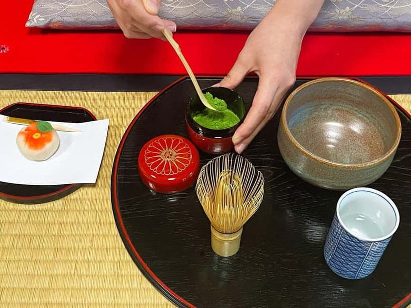 Kyoto: Tea Ceremony in a Traditional Tea House in Kiyomizu - The sweet, the second cup, and the garden photo