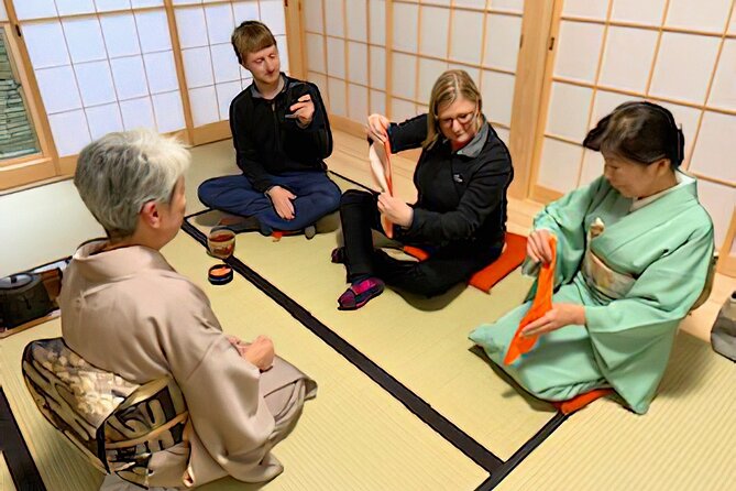 KYOTO Tea Ceremony with kimono near by Imamiya Jinjya Shrine - How much value you get for $99.49