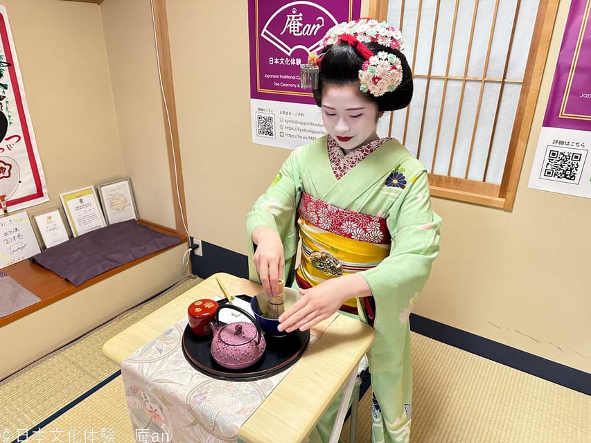Kyoto: Tea Ceremony with Maiko Premium - Key points to know before booking